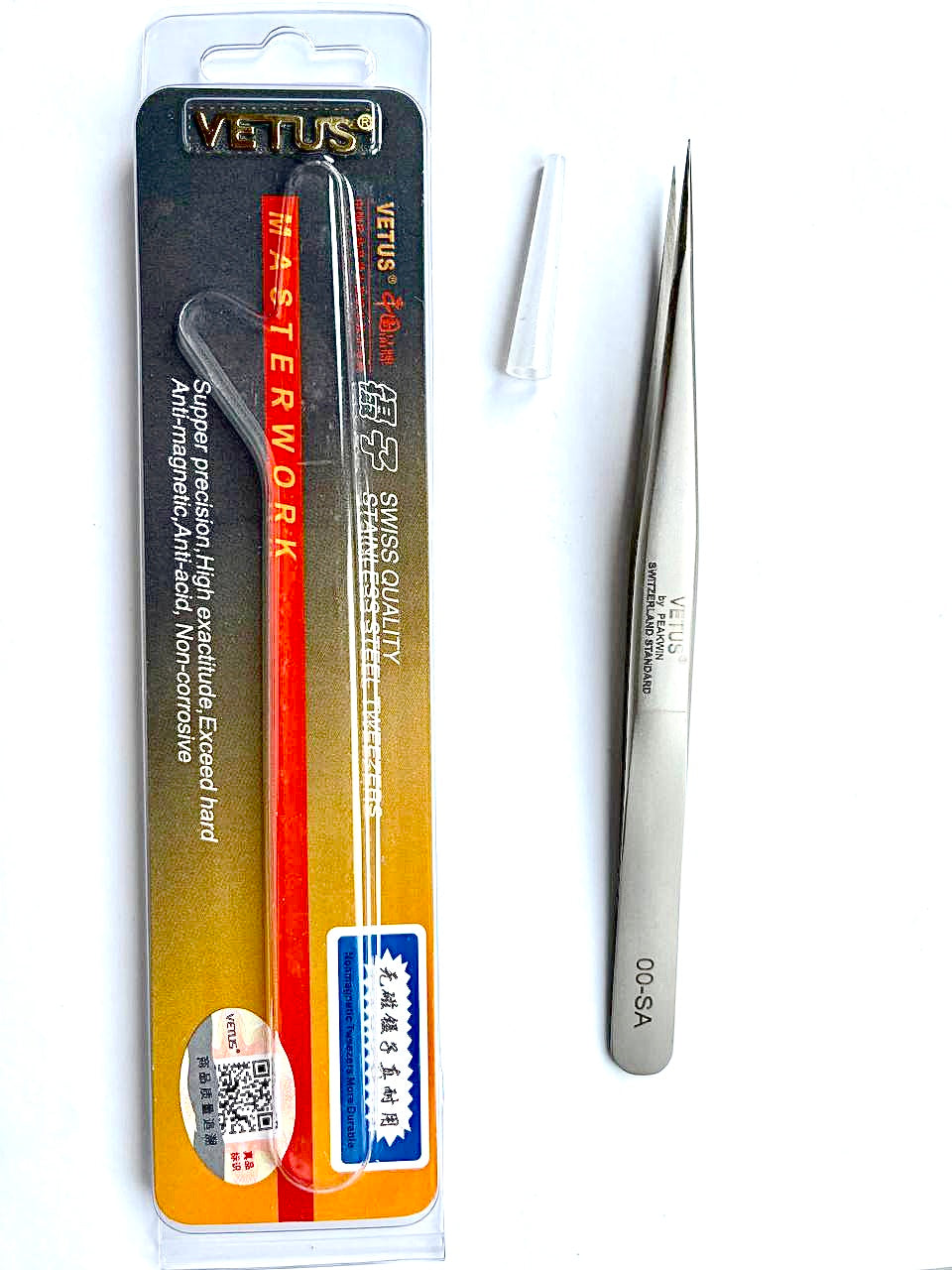 Vetus пінцет 00-SA (оранжевий)