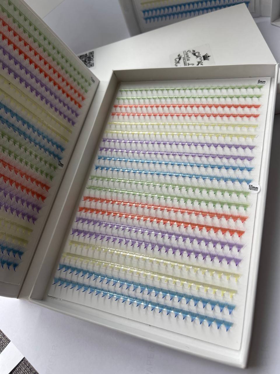 10D-пучкові вії кольоровий мікс довжин Мах для нарощення (товщина 0.05mm)