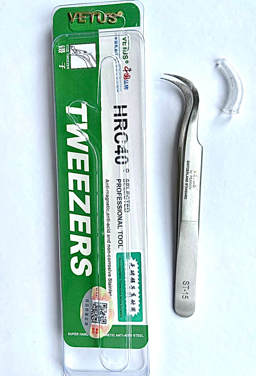 Vetus пінцет ST15 (зелений)