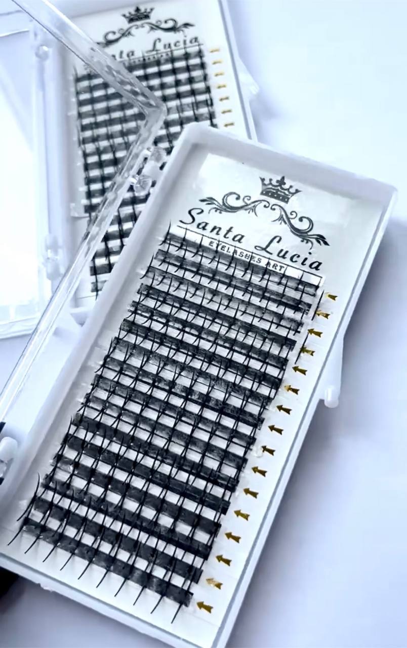 Промінчики мікс вій для нарощення