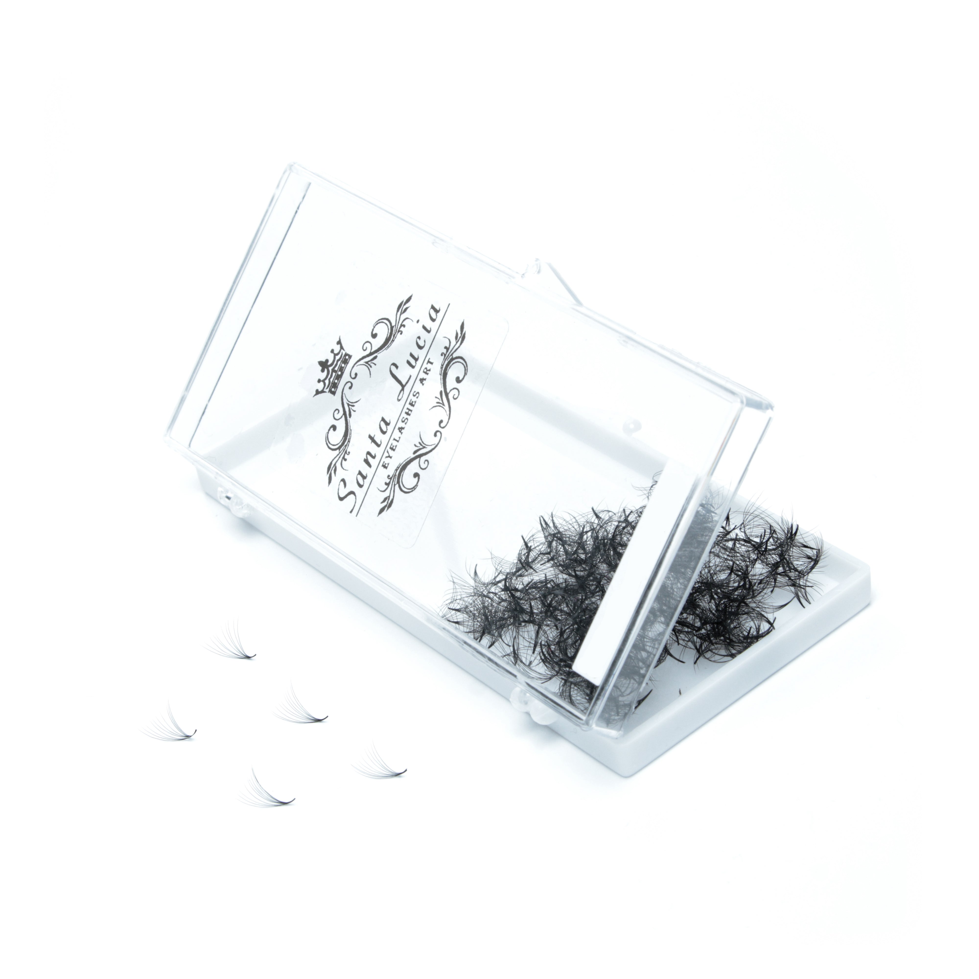 10D-пучкові вії для нарощення (товщина 0.05mm)