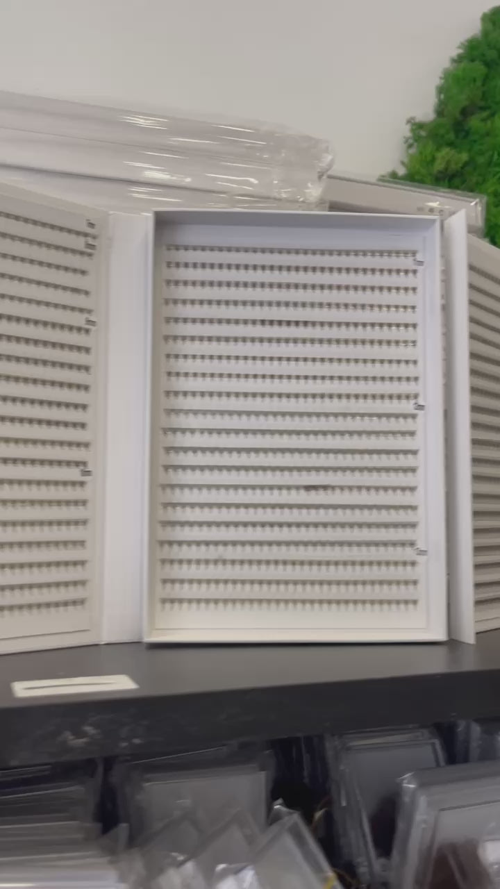 4D-пучкові вії мікс довжин МАХ для нарощування (товщина 0.10mm)