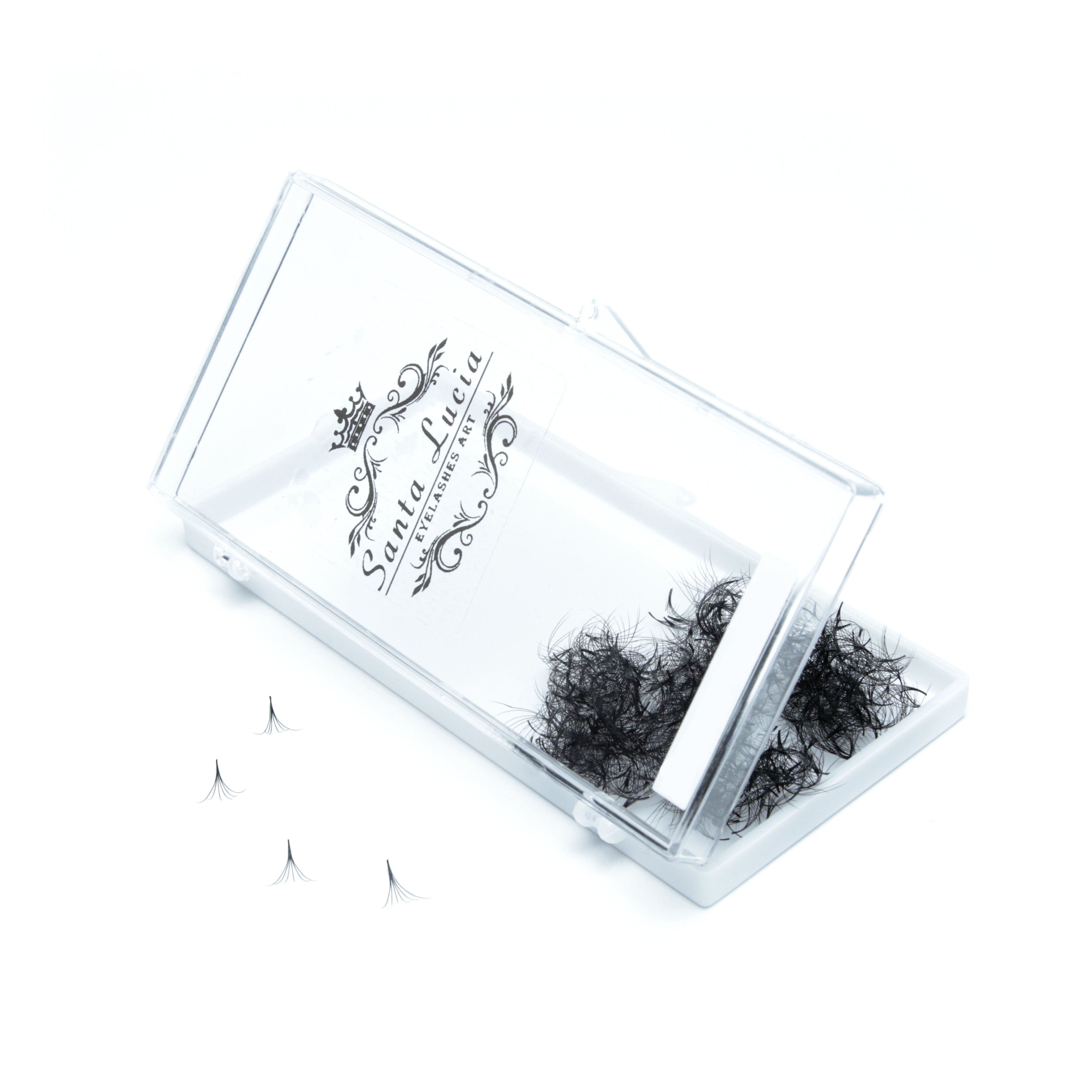 6D-пучкові вії для нарощування (товщина 0.07mm) 1000шт