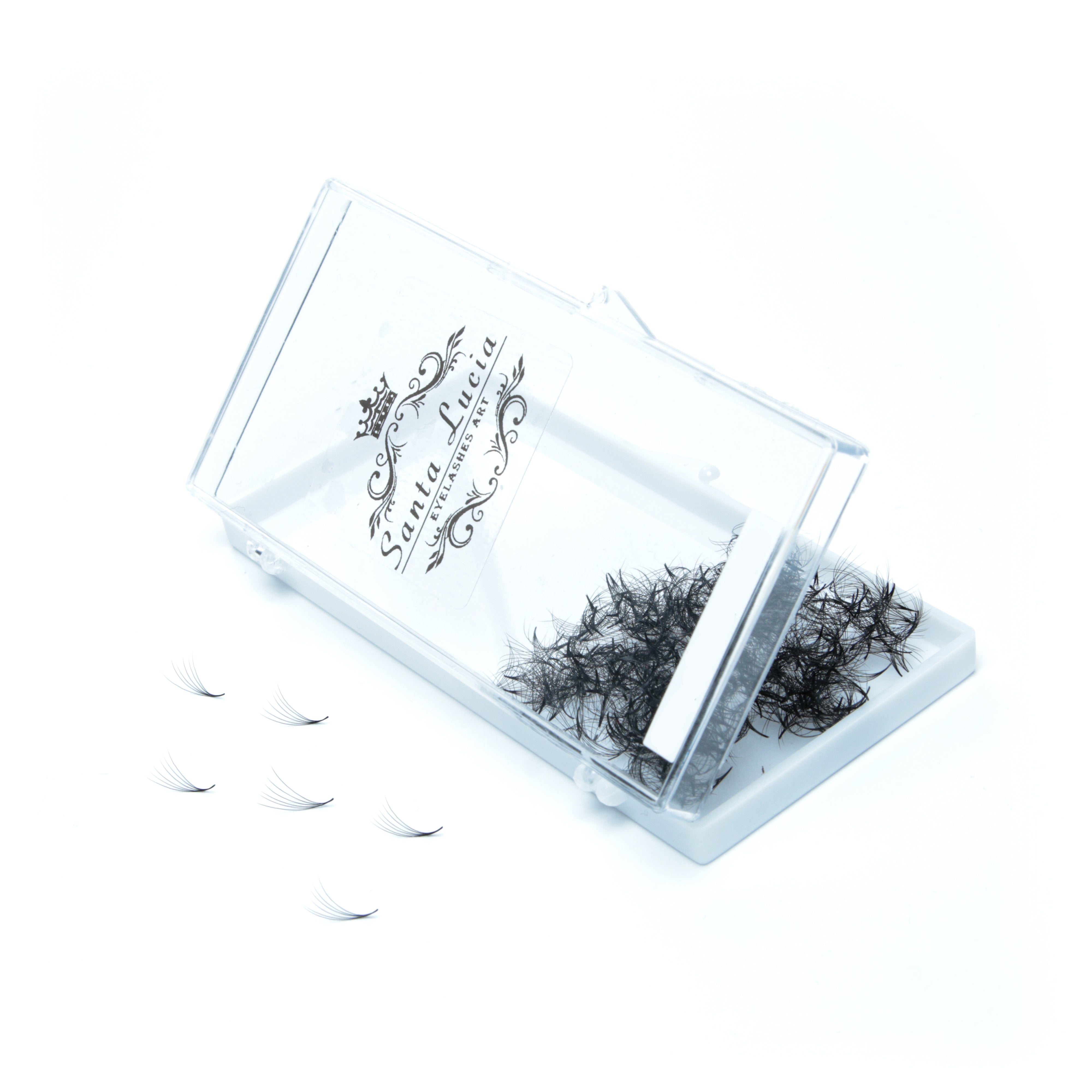 6D-пучкові вії для нарощування (товщина 0.07mm) 1000шт